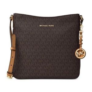 MICHAEL KORS Signature Jet Set Travel Mess…